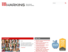Tablet Screenshot of harkinsbuilders.com